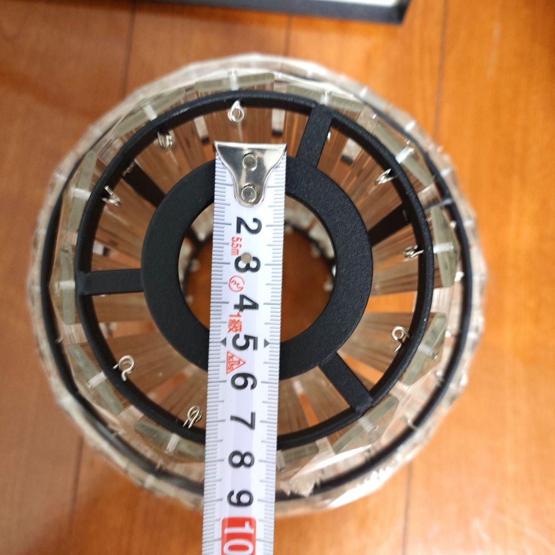 未使用 照明器具 ガラスの吊り下げ ペンダントライト ３灯セット カフェ