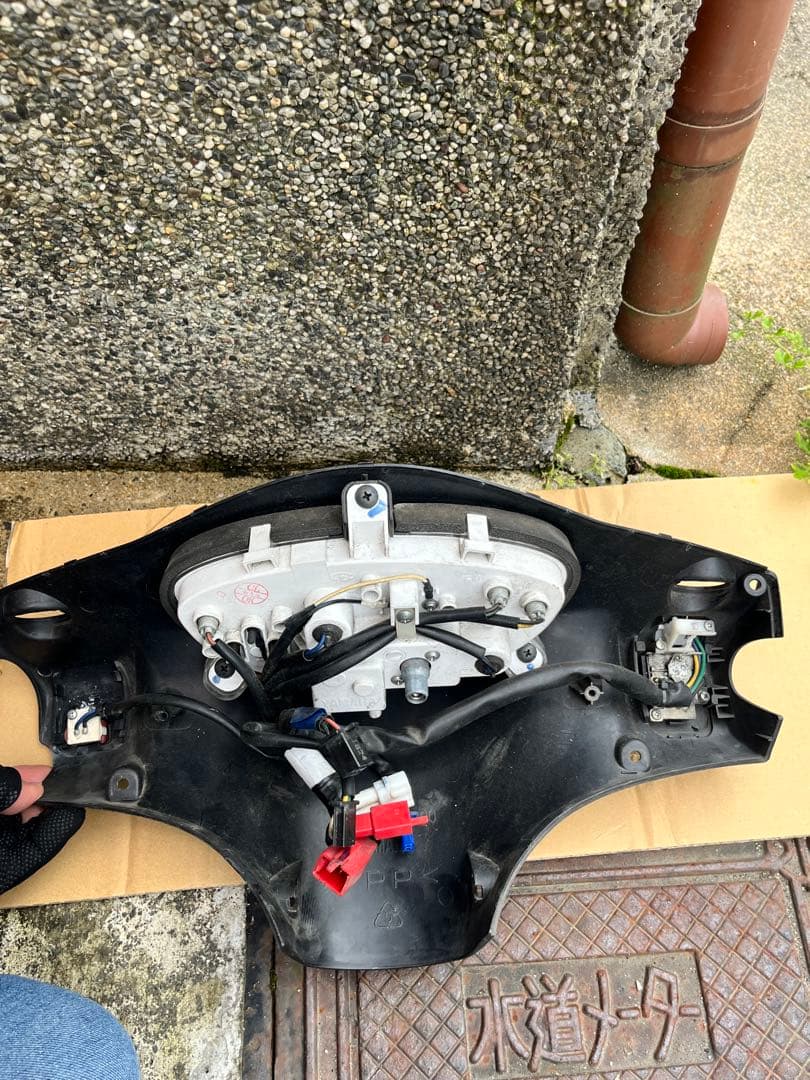 Yamaha アクシストリート　メーター 45219.5km