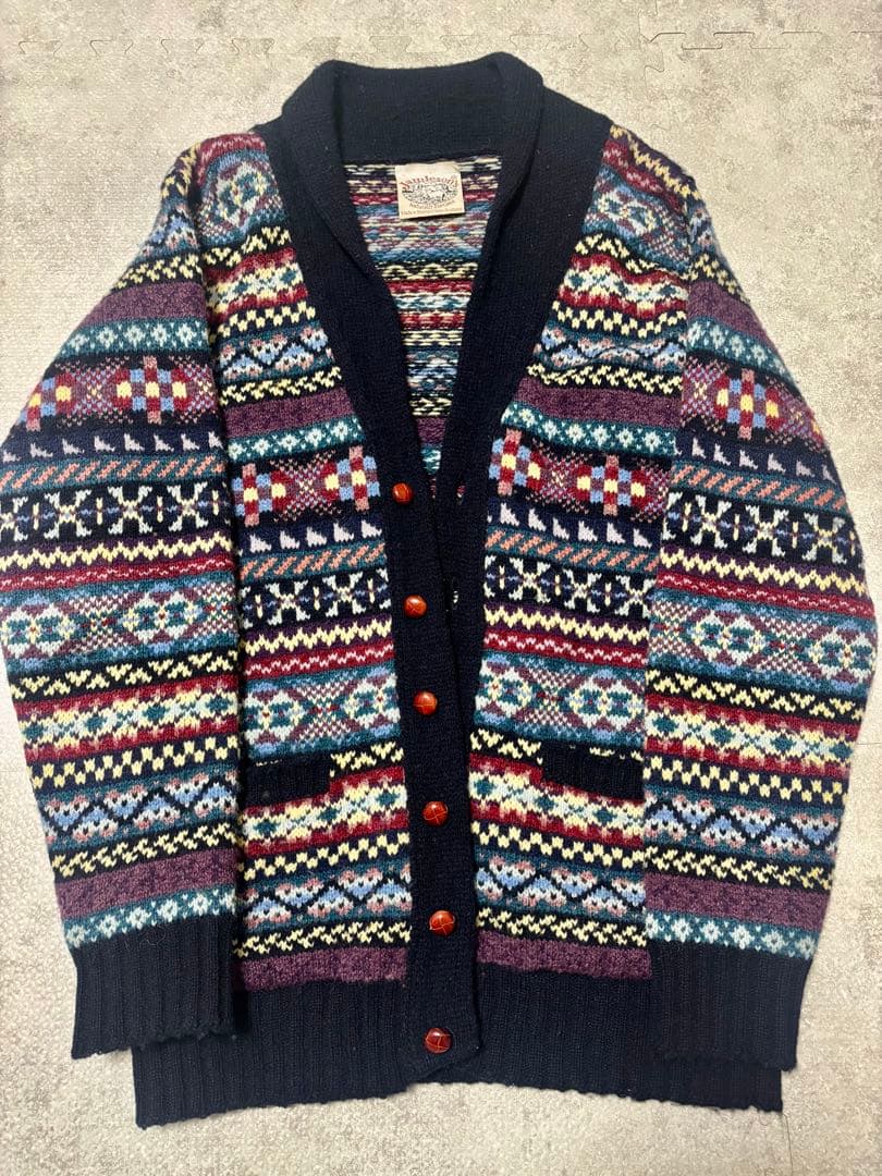 ジャミーソンズ カーディガン メンズ SIZE M 【jamieson's】
