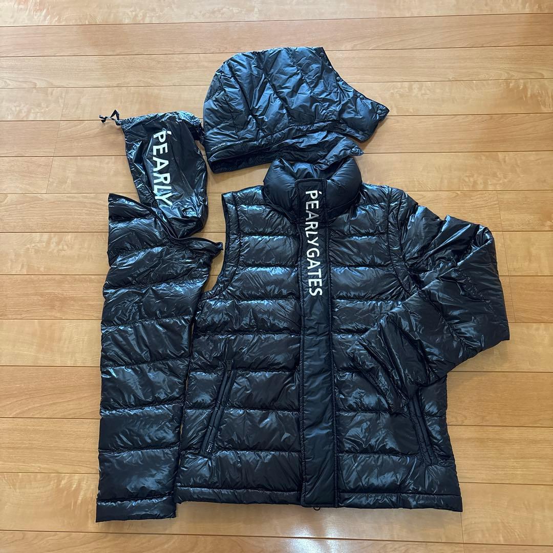 PEARLY GATES ブラックダウンジャケット Lサイズ