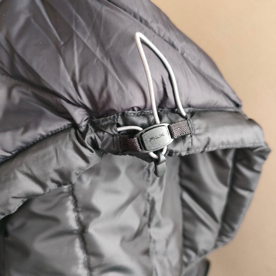 【美品】RLX RALPH LAUREN 中綿 ジャケット M 黒 軽量 f