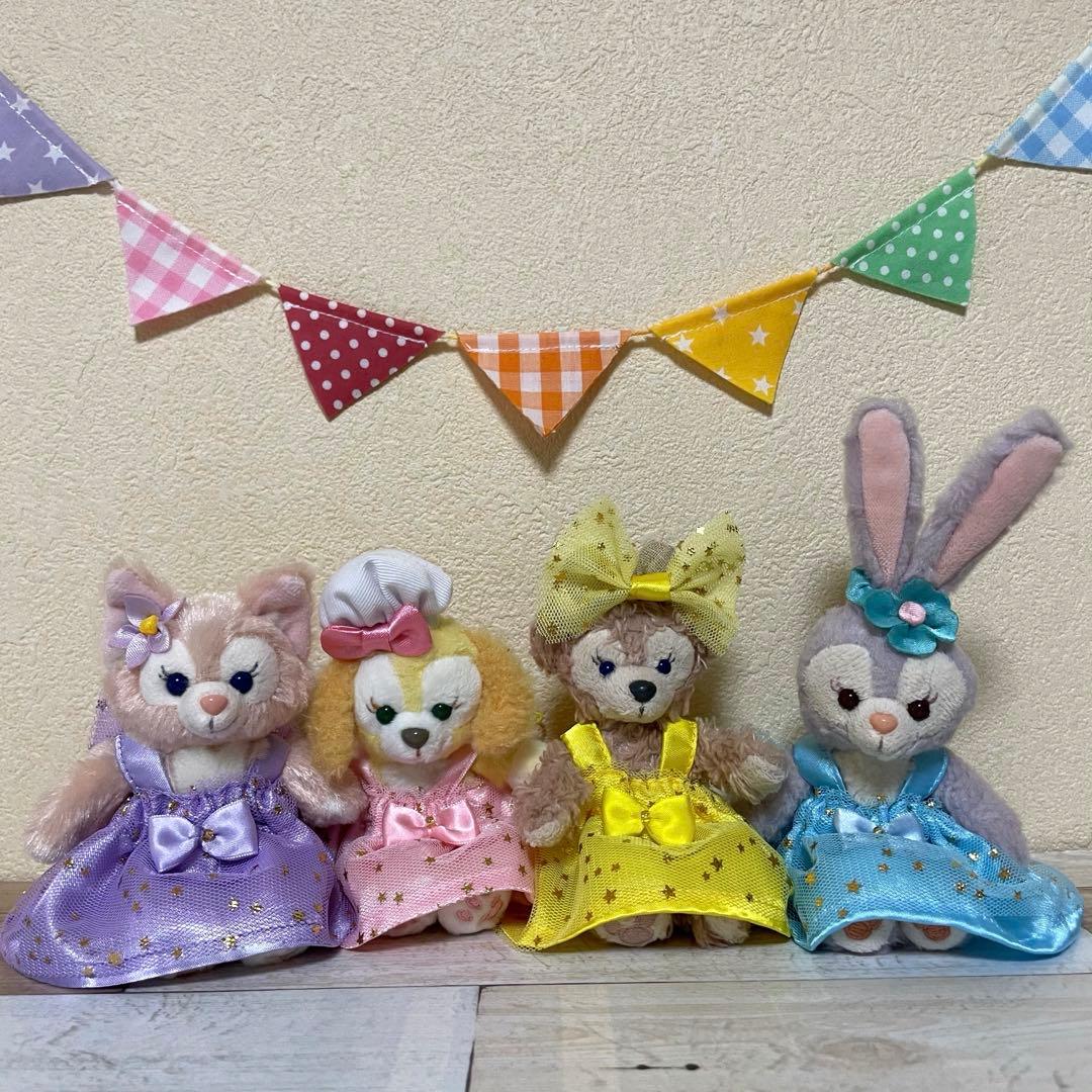 ハンドメイド★サテン&チュールコスチューム★ストラップ♡ぬいぐるみバッジ用