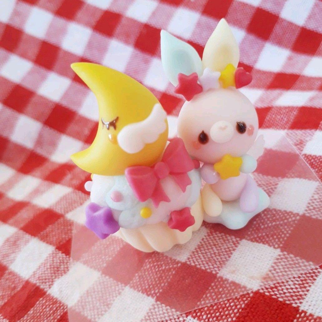 お月様マフィン♡ゆめかわ天使うさぎ