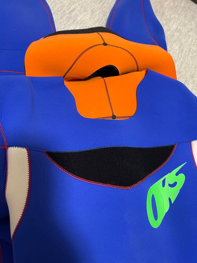 シーガルウェットスーツ　ブルー　サーフィン　 メンズ　伸縮性あります