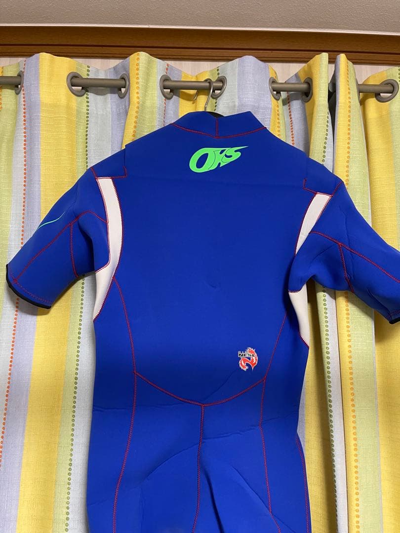 シーガルウェットスーツ　ブルー　サーフィン　 メンズ　伸縮性あります