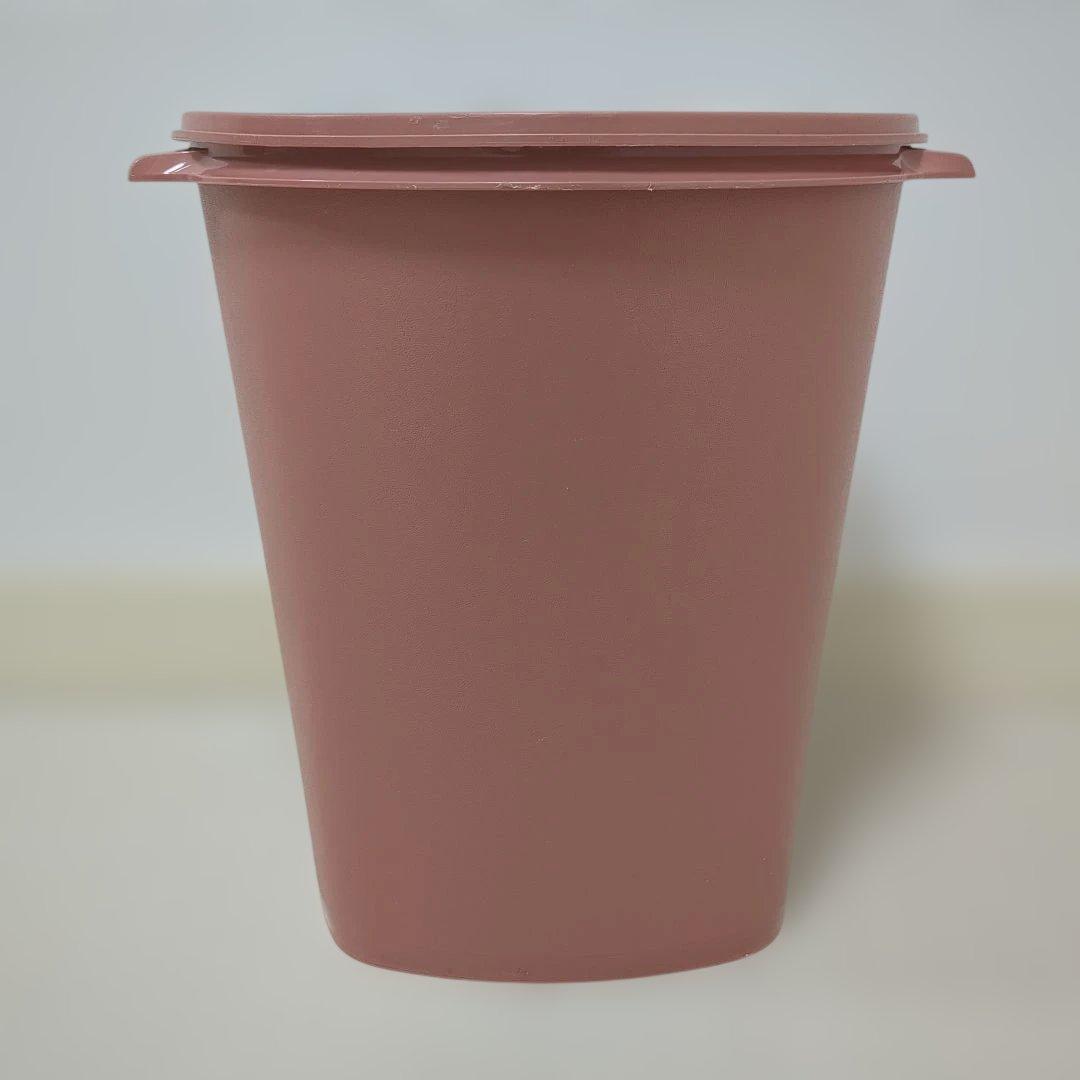 タッパーウェア　マキシクイーンデコレーター　大容量　保存容器　ピンク