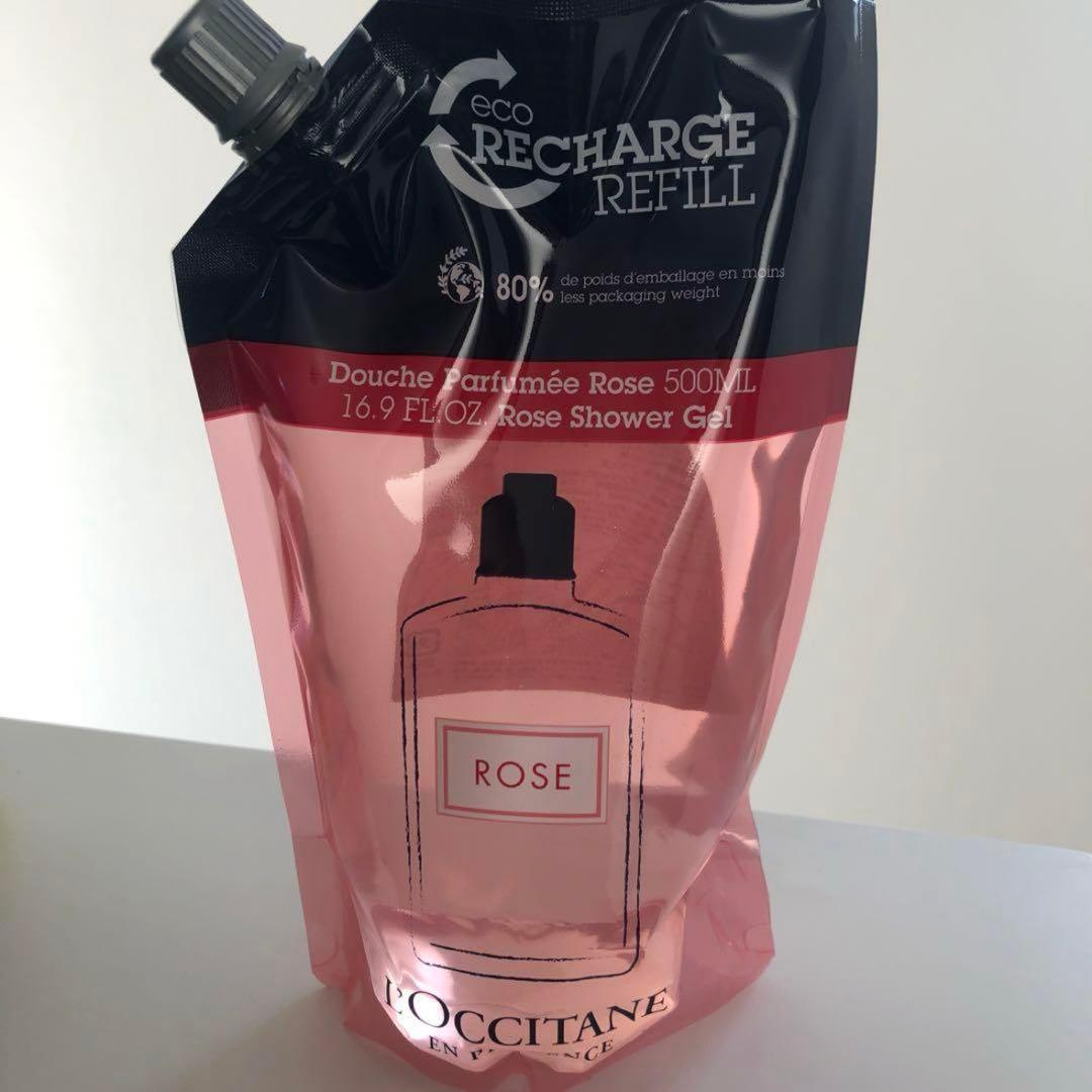 ロクシタン ヴァーベナ＆ローズ　シャワージェル(レフィル) ×各1袋