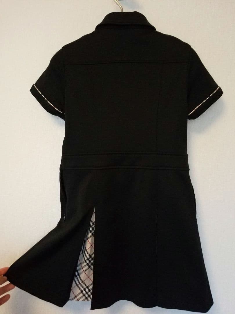 バーバリーロンドンワンピース 未使用品 ベージュ ホースマーク ブラック