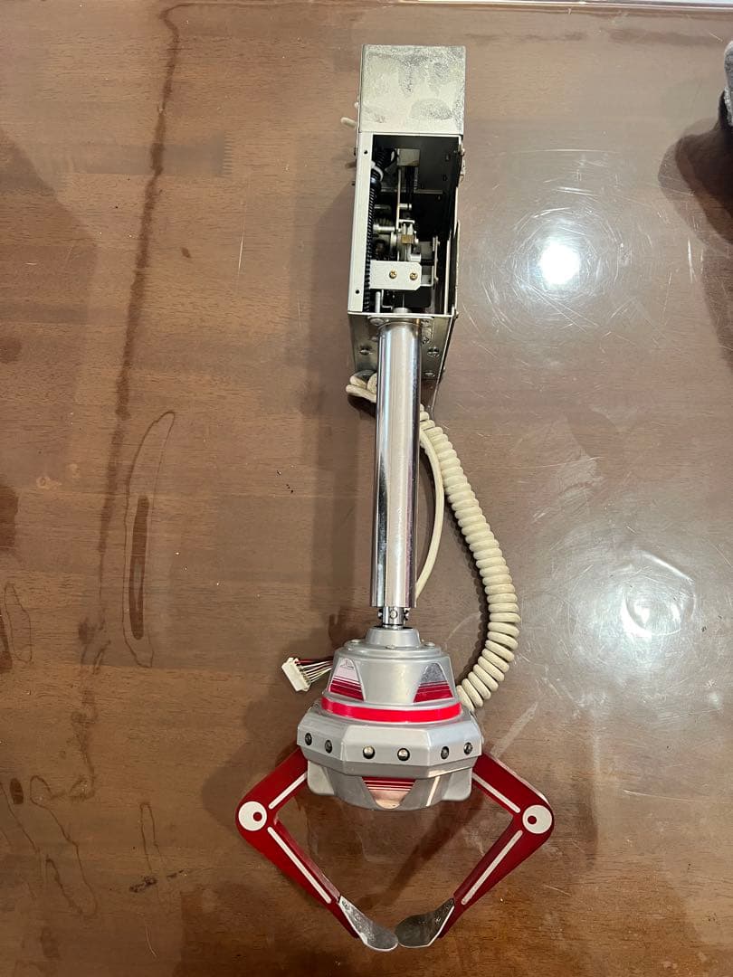 【赤色】NEW UFOキャッチャー アーム モーター 蛇腹 セガ 【正常稼働品】