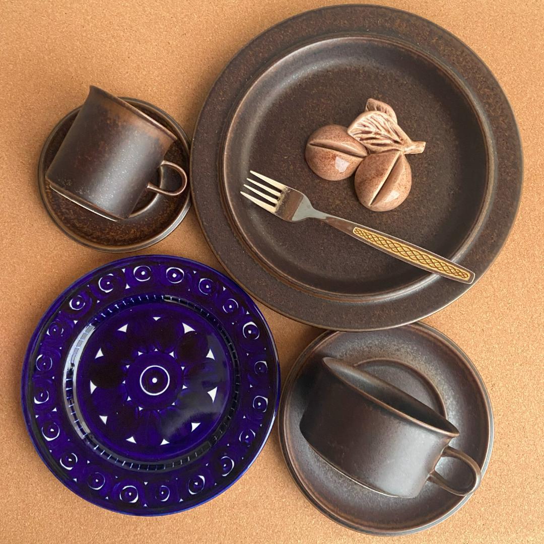 アラビア Valencia バレンシア Φ19.5 デザートプレート 1枚 M