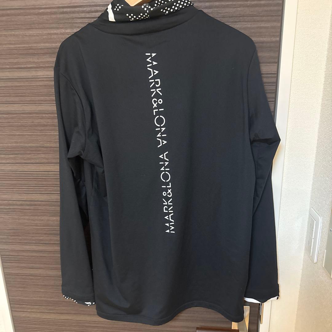 MARK & LONA ブラック長袖シャツ サイズ50
