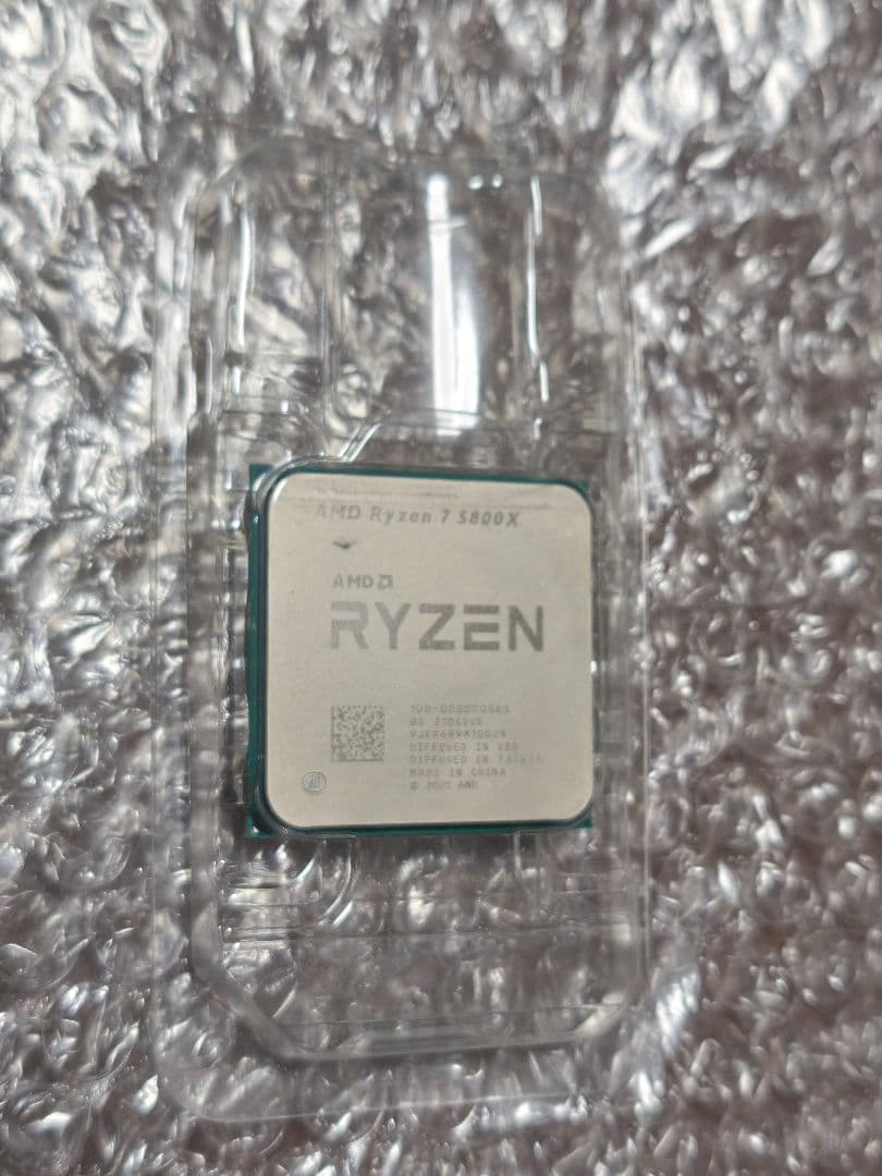 AMD Ryzen7 5800X cpu PCパーツ　バルク品　デスクトップ