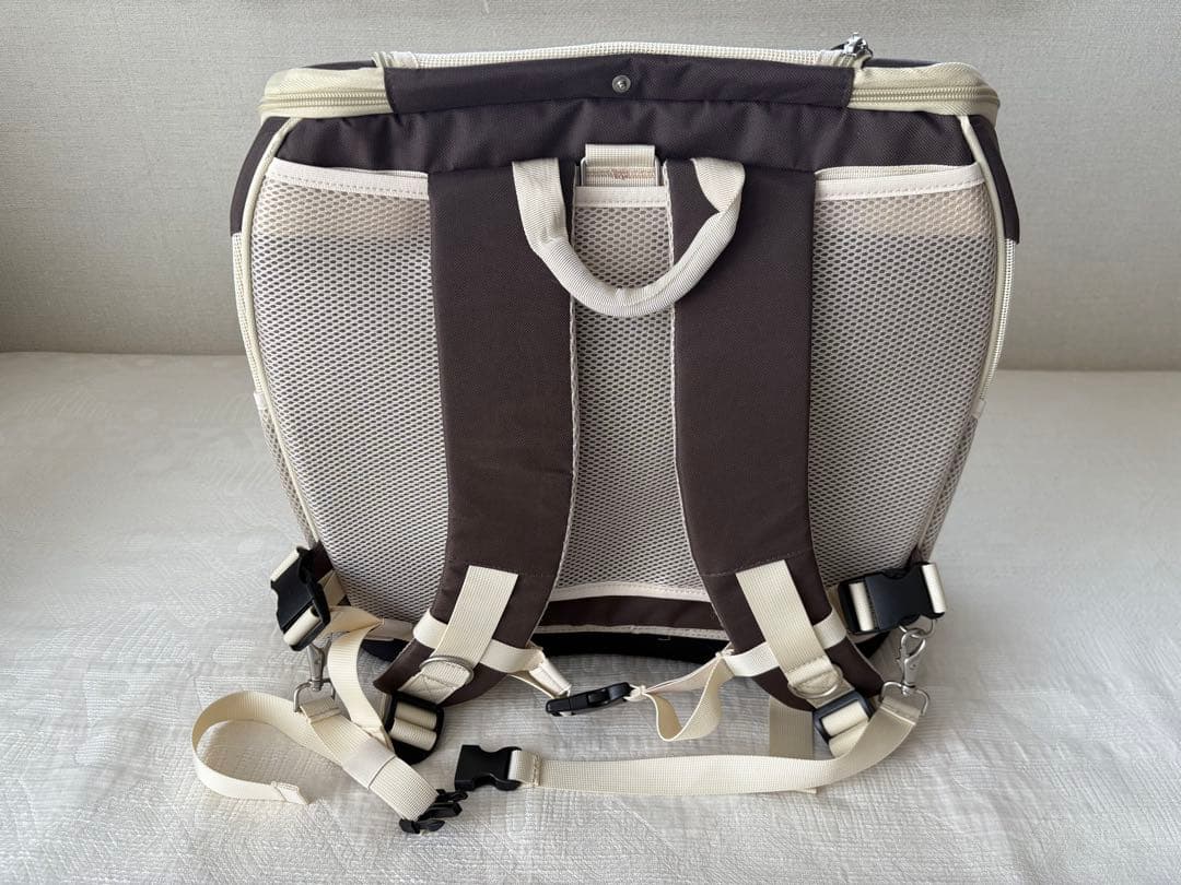 オレンジ Daisuki犬猫用デカリュック型LLサイズ