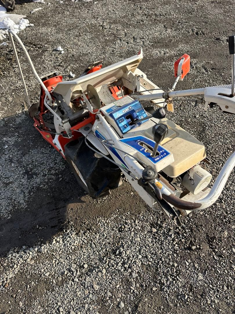 バインダー 動力刈取機 クボタ RA50 稲刈り 2条刈り 長野