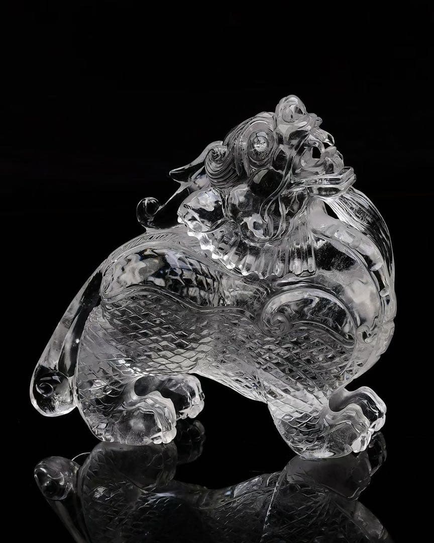 ⭐︎【極上品】白水晶 置物 347g