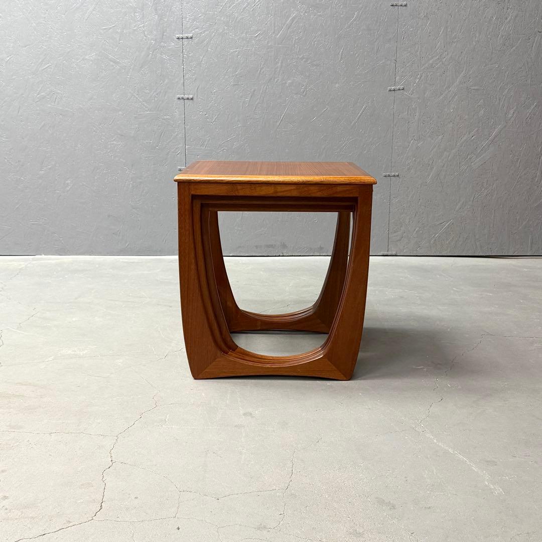 英国ヴィンテージ SUNELM Products チーク ネストテーブル