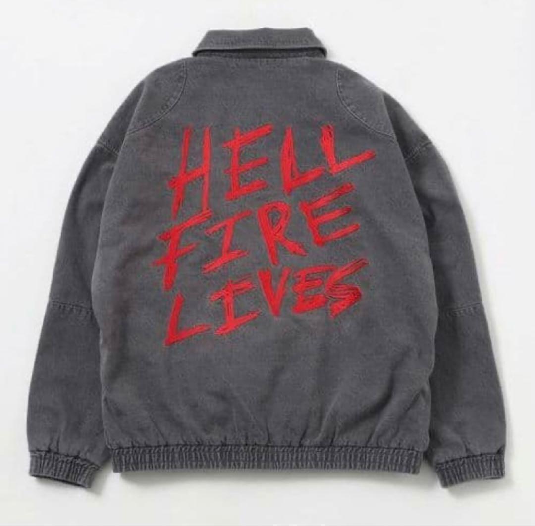 STRANGER THINGS　コラボデニムブルゾン　niko and