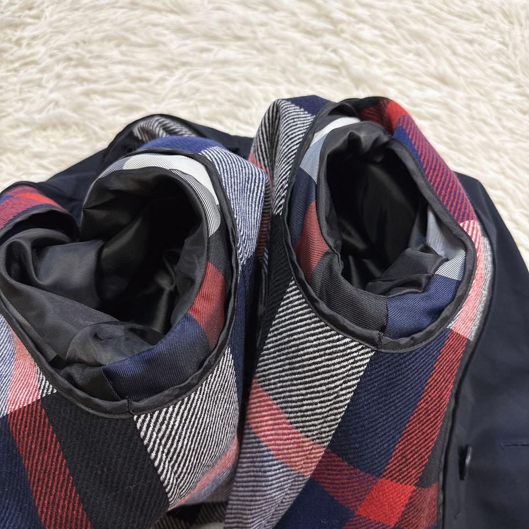 【美品】ブラックレーベルクレストブリッジ トレンチコート ライナー ネイビー M