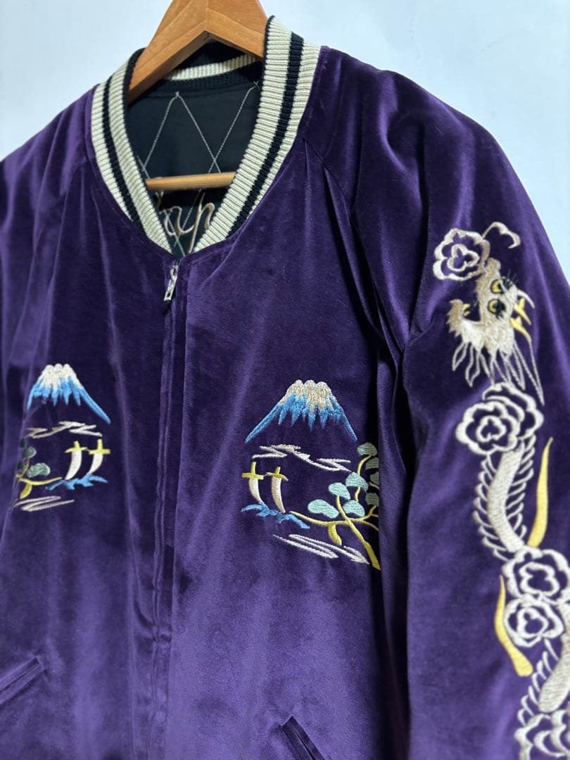 XXXL テーラー東洋 別珍 スカジャン 50s復刻 龍×JAPAN 極希少