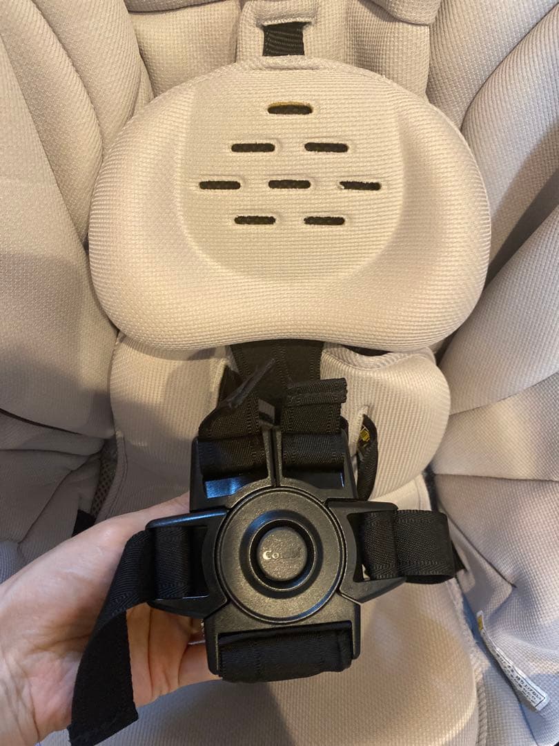 Combiグレー ベビーカー スゴカル　4キャス　エアー オプション3点付き