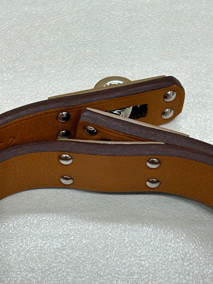 破格‼️状態良い‼️エルメス ミニケリー　ブレスレット ドゥブルトゥール 刻印