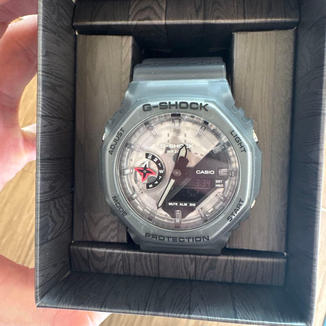 Casio カシオG-SHOCK GA-2100NNJ 腕時計 忍者 グレー