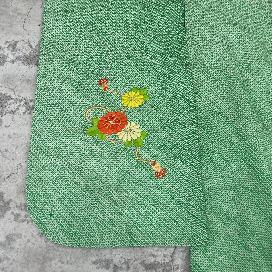 七五三　7歳着物 アンティーク着物【K7-12】