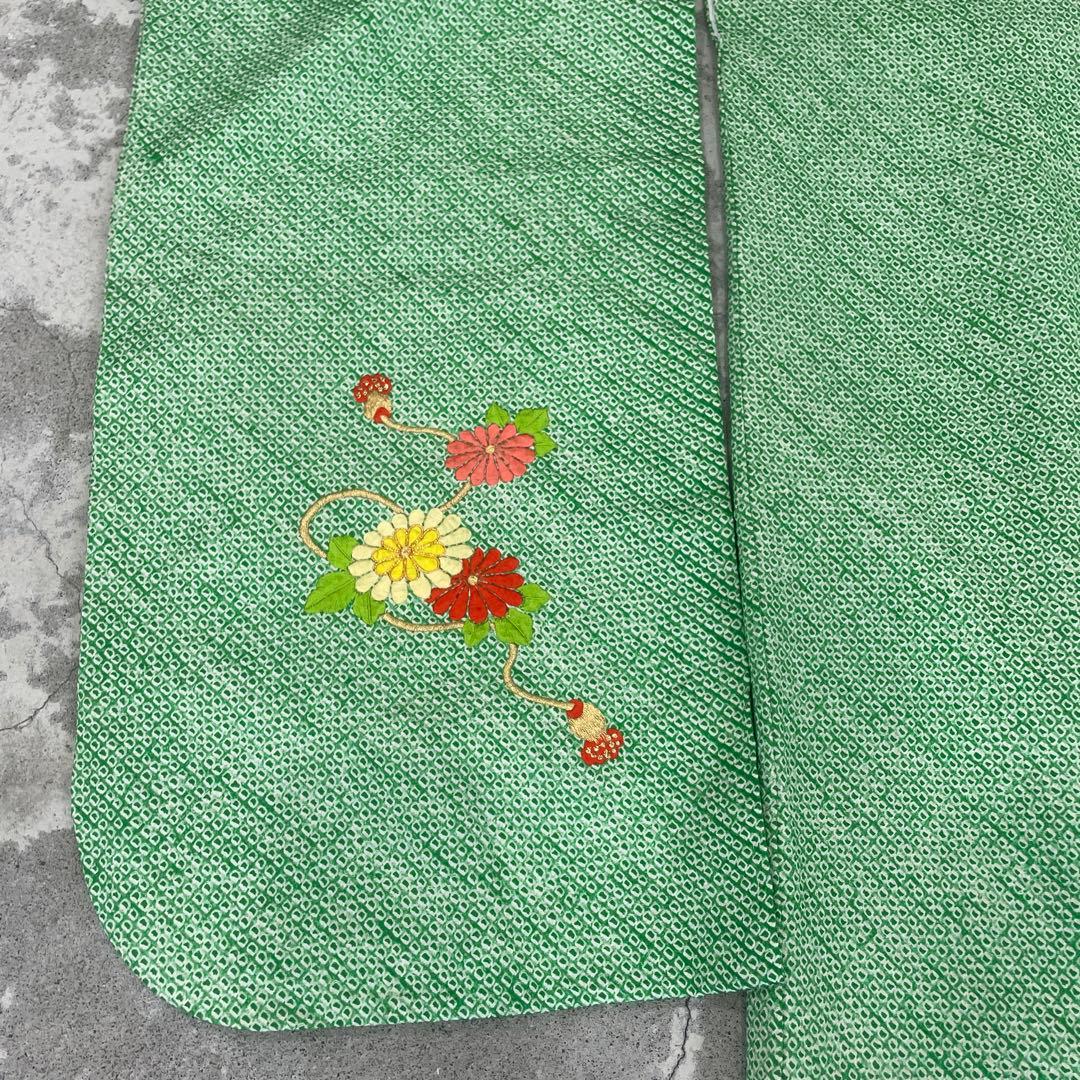 七五三　7歳着物 アンティーク着物【K7-12】