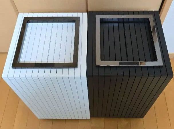 【送料込み】ZitA SQUARE ブラック&ホワイト 2個