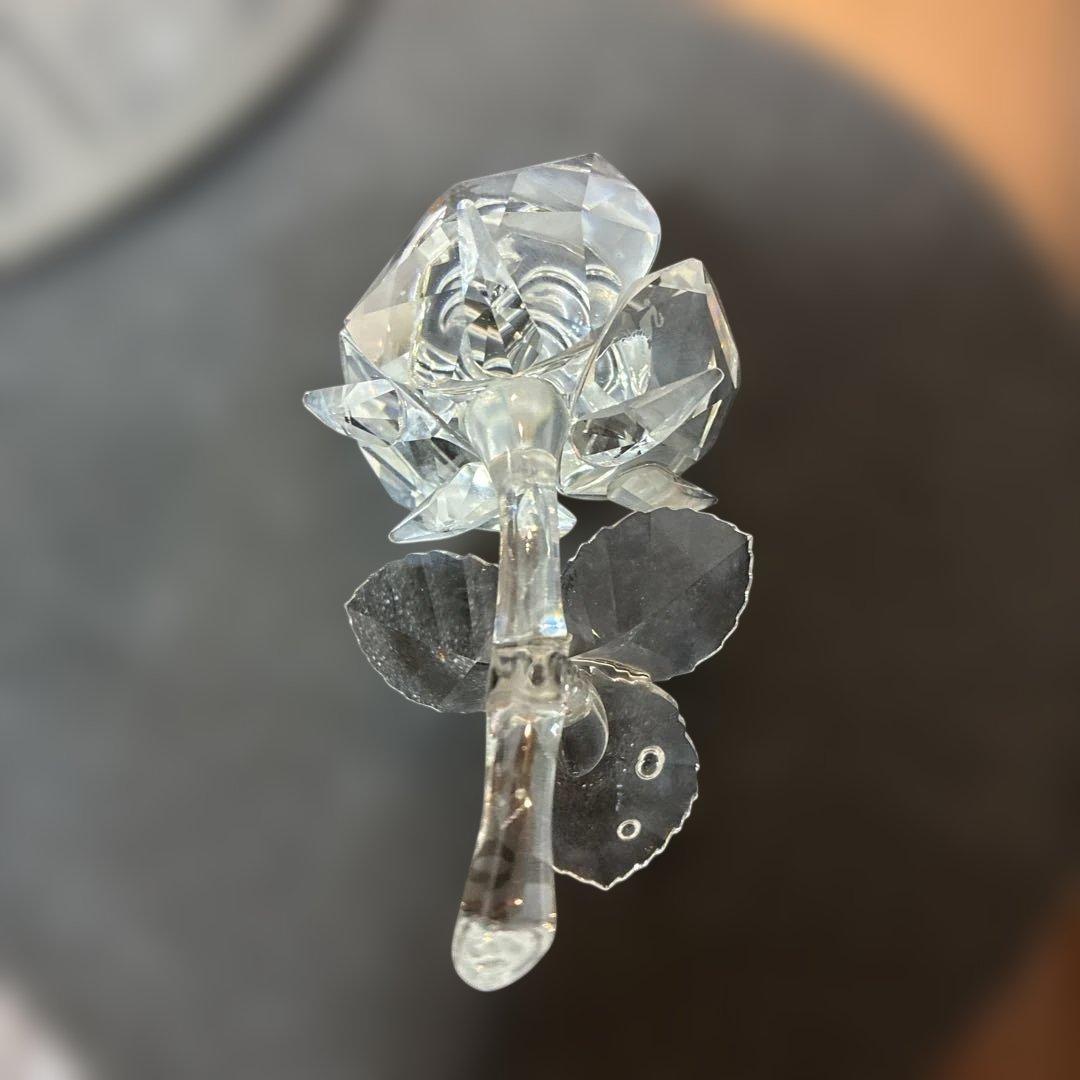 SWAROVSKI ローズオブジェ