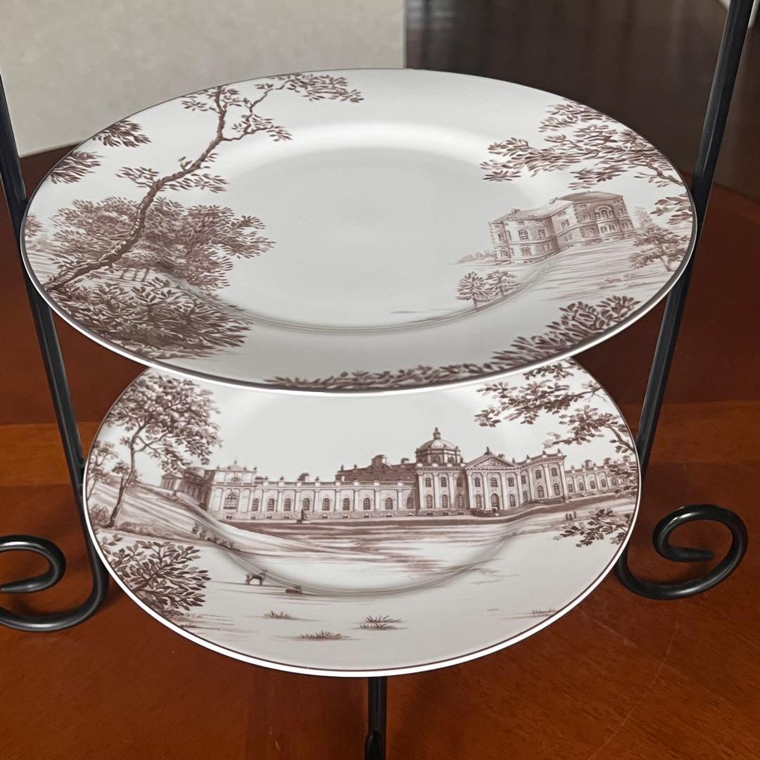 【希少品】新品　ウェッジウッド★パークランド・パラディアン★デザート皿　3枚