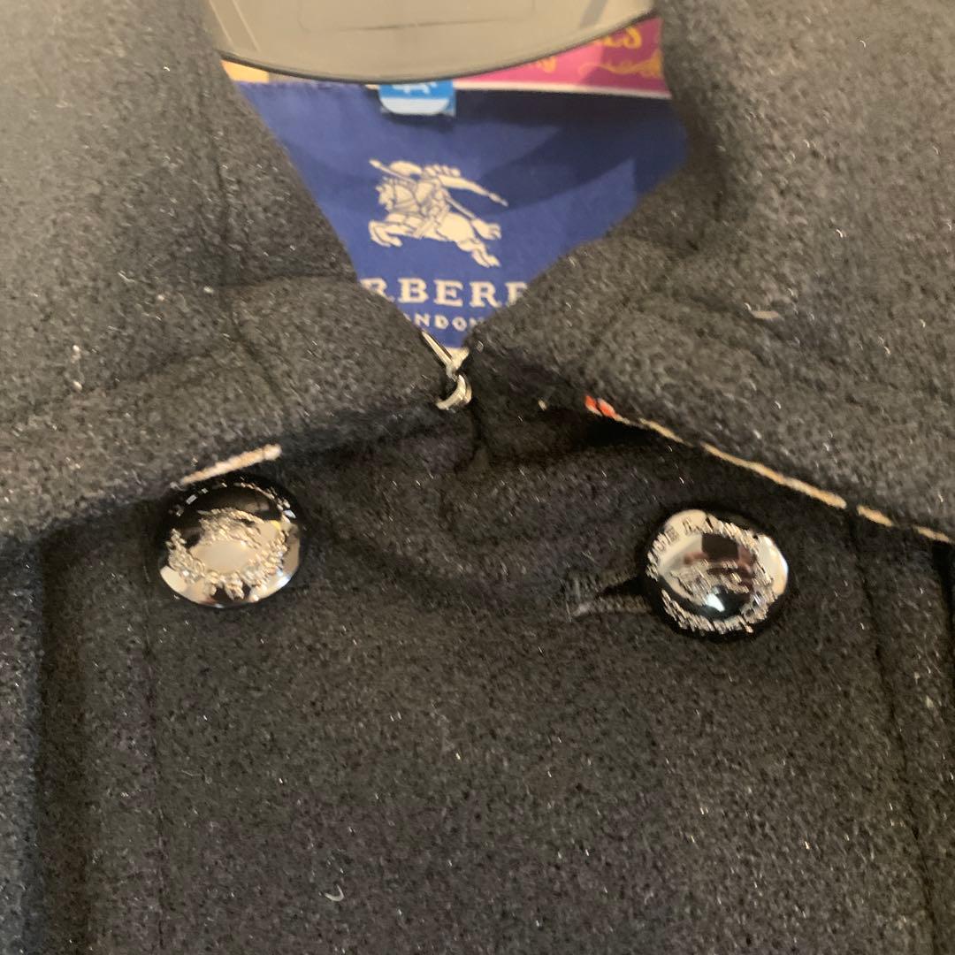 美品　BURBERRY バーバリーブルーレーベル ウール　ロングコート 38