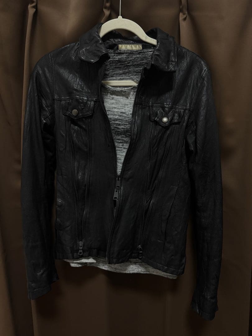 00s BUFFALO BOBS Leather jacket Vkei 短丈