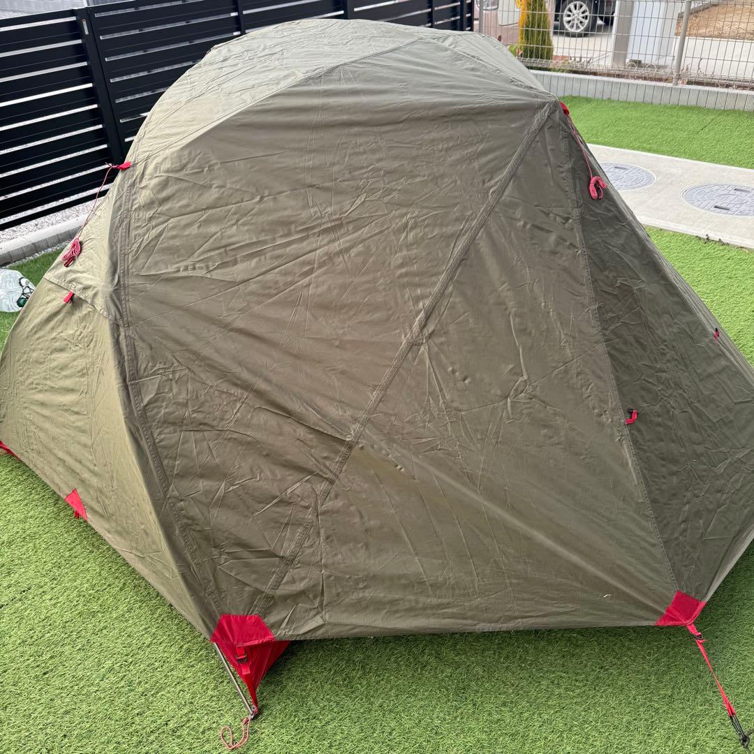 MSR エリクサー2 山岳テント　ヨーロッパ限定 グリーン