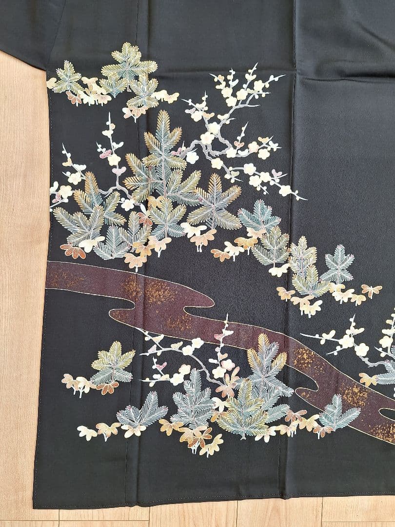 着物リメイクワンピース3675