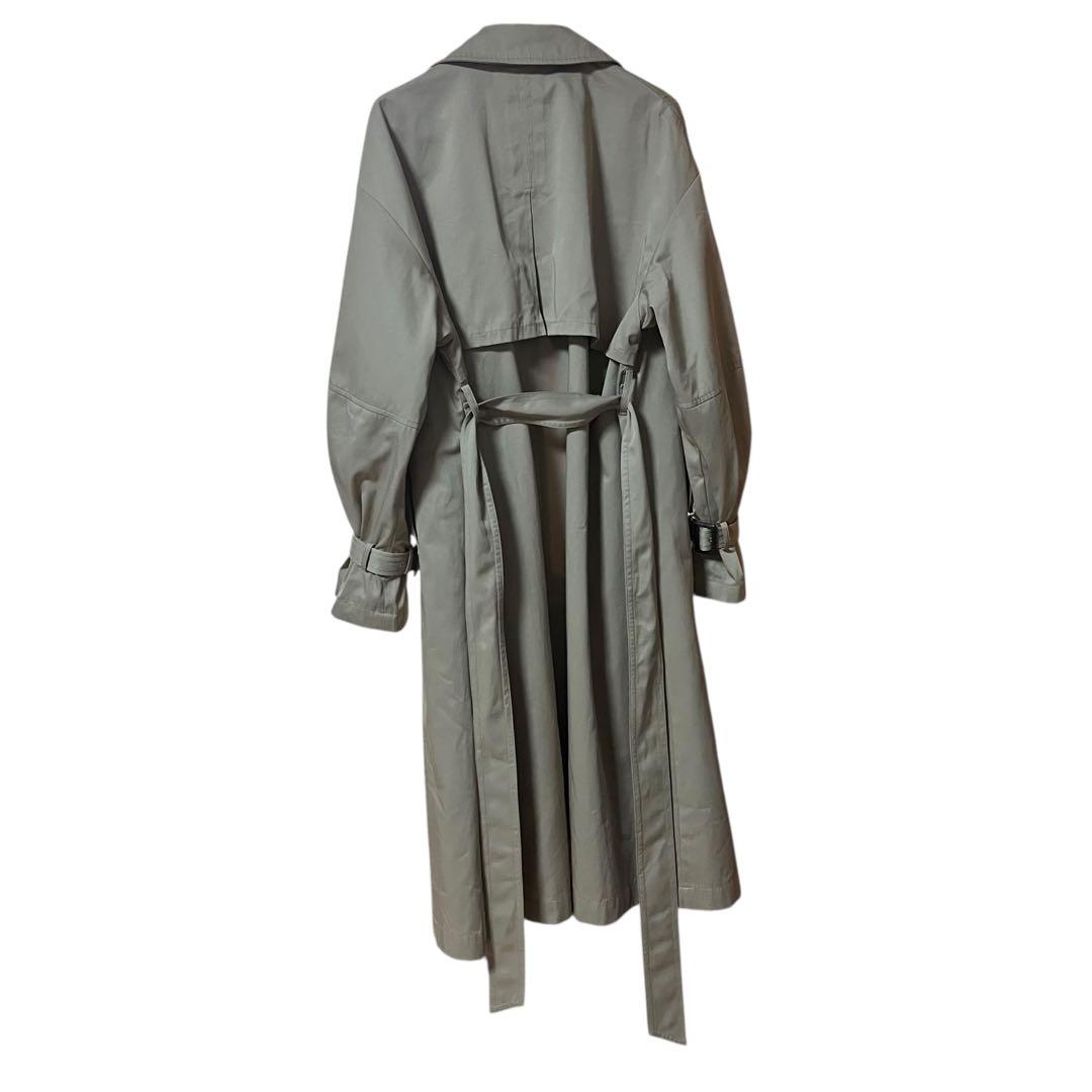 Fredy emue フレディエミュ 袖ボリューム トレンチコート ベージュ36