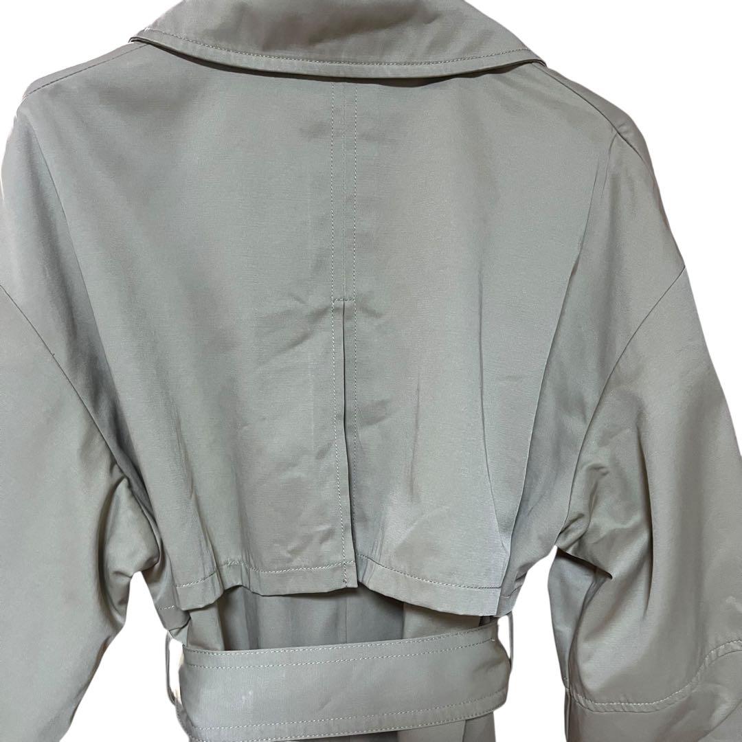 Fredy emue フレディエミュ 袖ボリューム トレンチコート ベージュ36