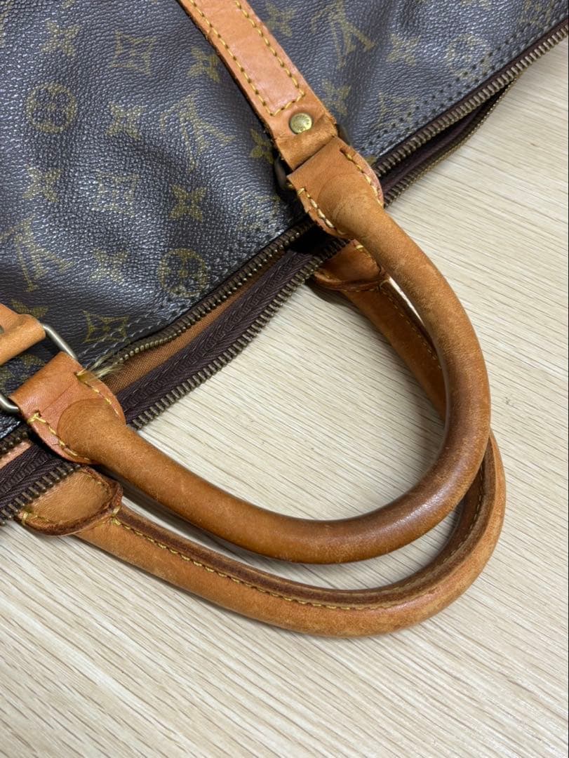 オールド ルイヴィトン キーポル60 ボストンバッグ ファスナー ECLAIR