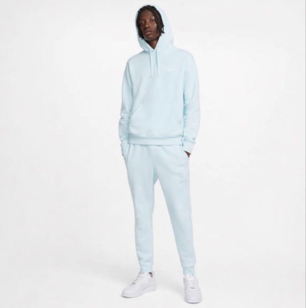 Nike 水色スウェットトレーナー　パーカー上のみ