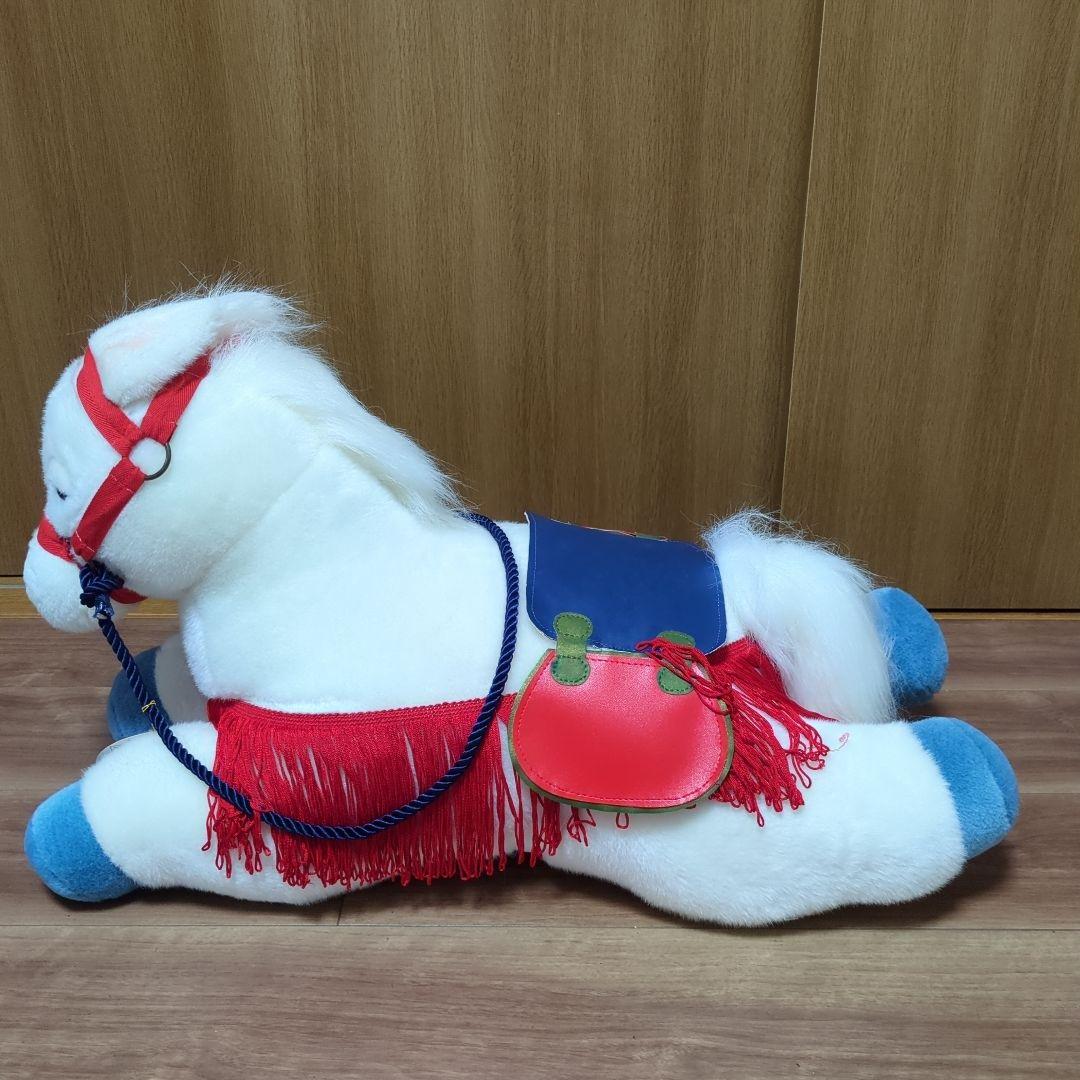 祝駒　乗用　馬ぬいぐるみ　L　オオイケ
