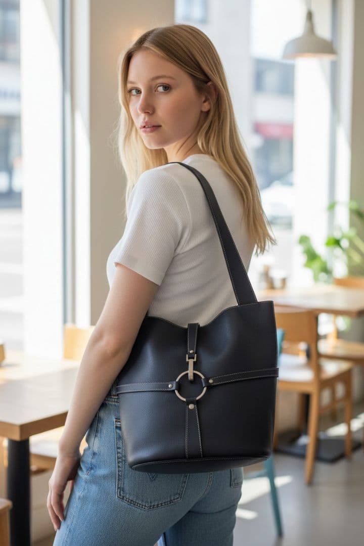 極美品 皇室御用達 濱野皮革工藝 ハマノ 本革 トートバッグ 黒　軽量