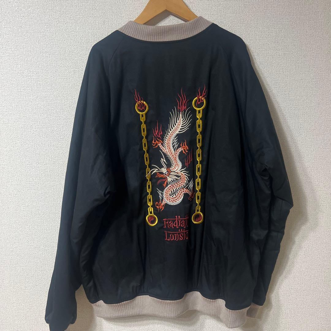 RADIALI ブラック スカジャン L