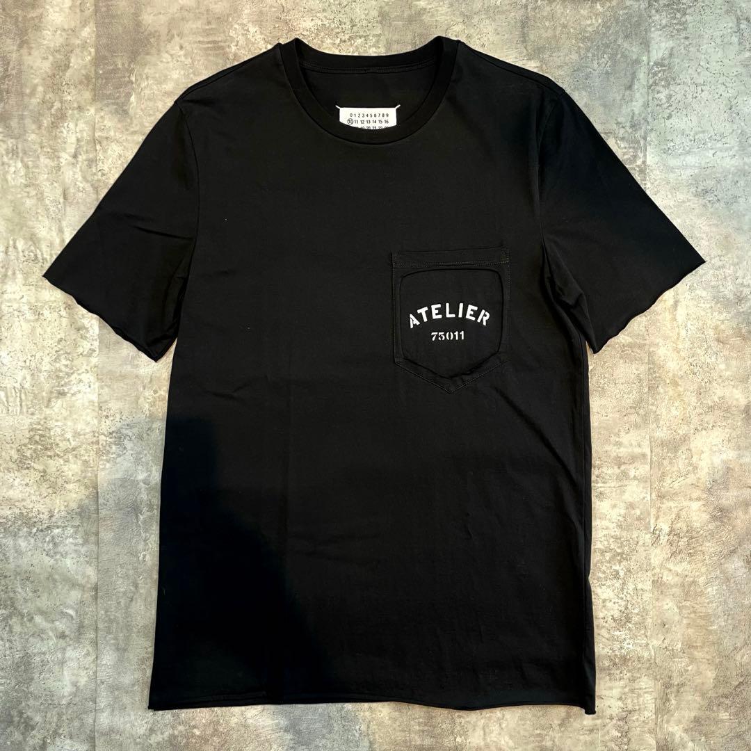 Maison Margiela（メゾンマルジェラ）ポケットTシャツ ブラック