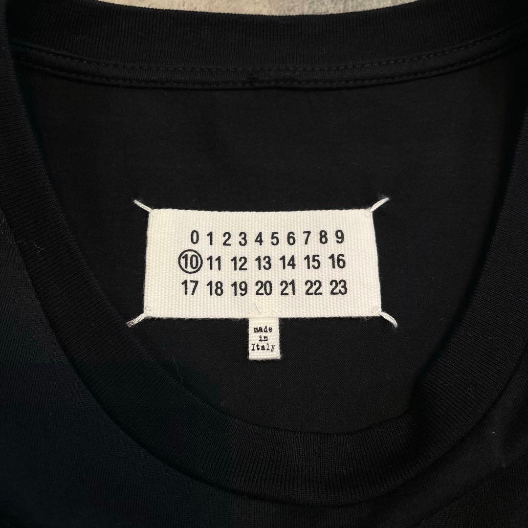 Maison Margiela（メゾンマルジェラ）ポケットTシャツ ブラック