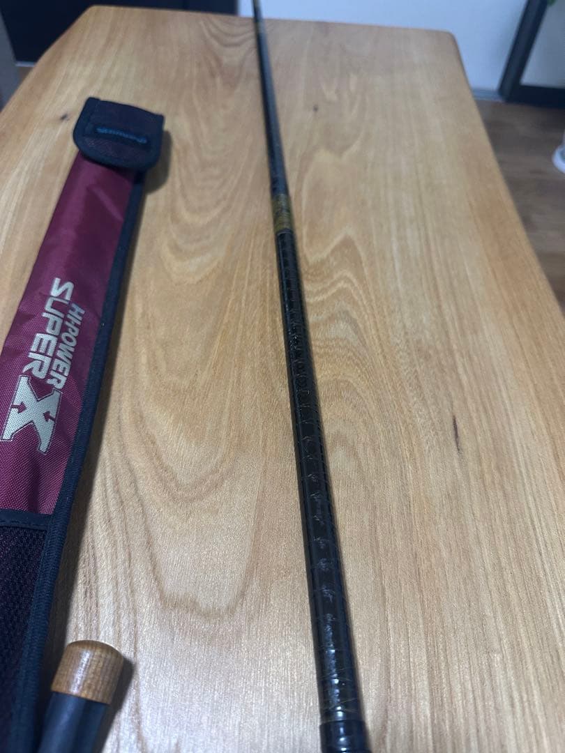 シマノ 翠源 中硬 53 渓流竿 HI-POWER SUPER X