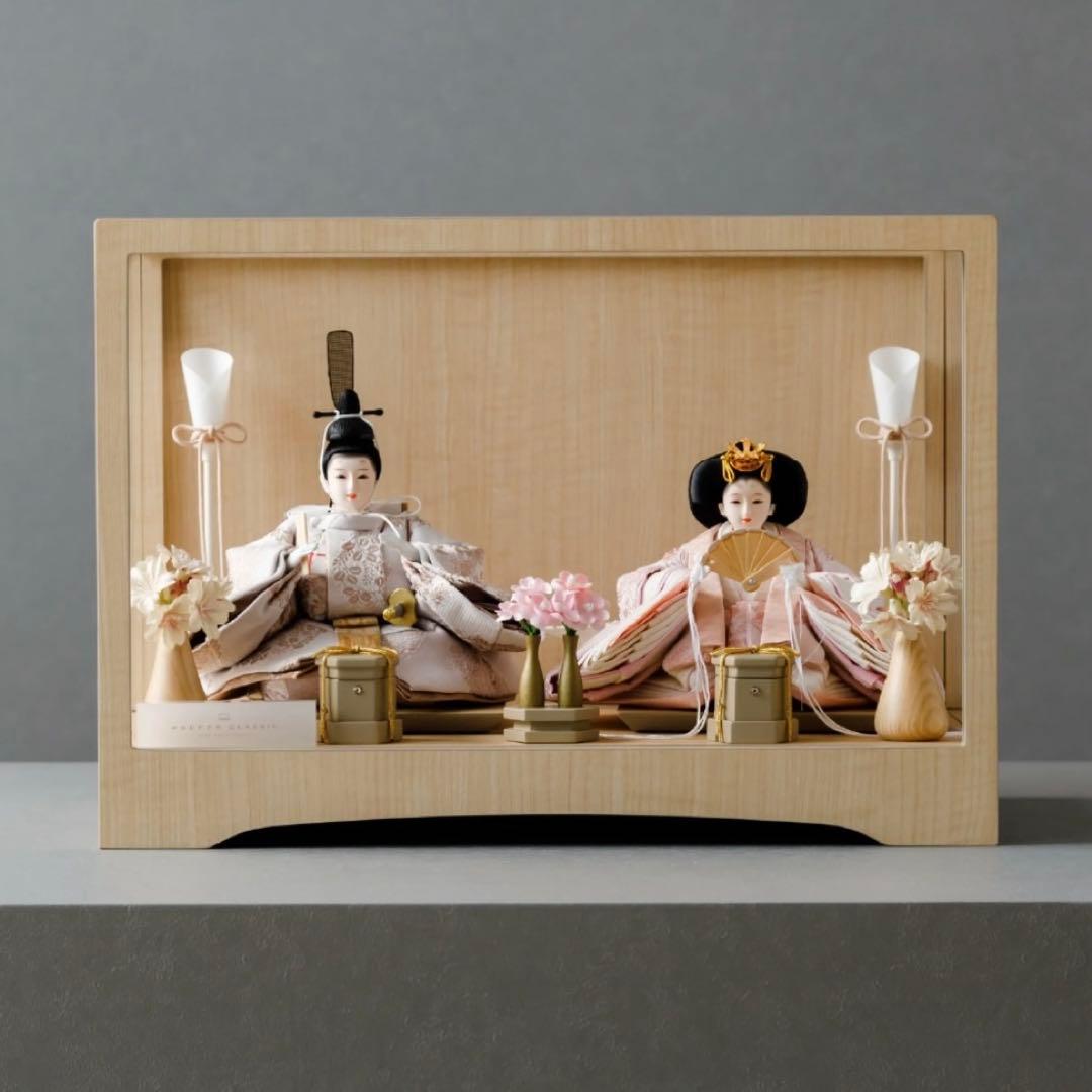 ※1/24 値下げ【新品未使用】雛人形 雛飾り お雛様 ひな祭り 桃の節句