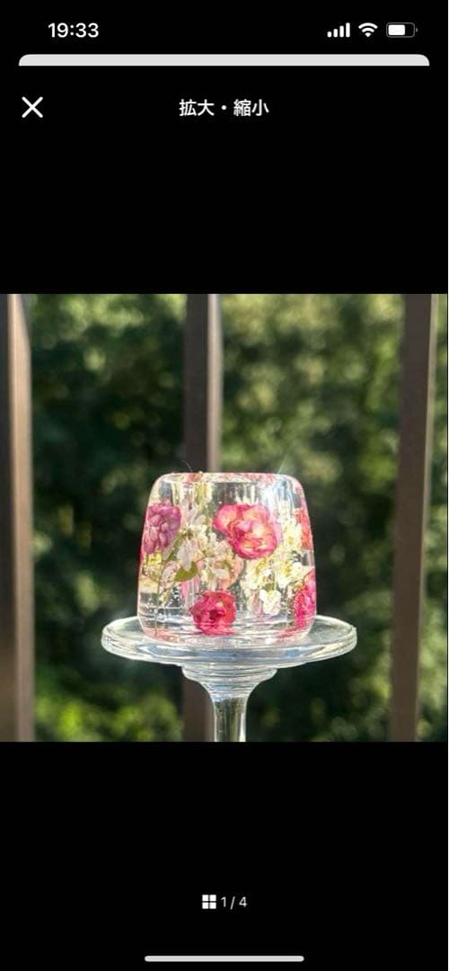 ayu❤︎固まるハーバリウム　ポンプ式ディスペンサー＆スタンド6個