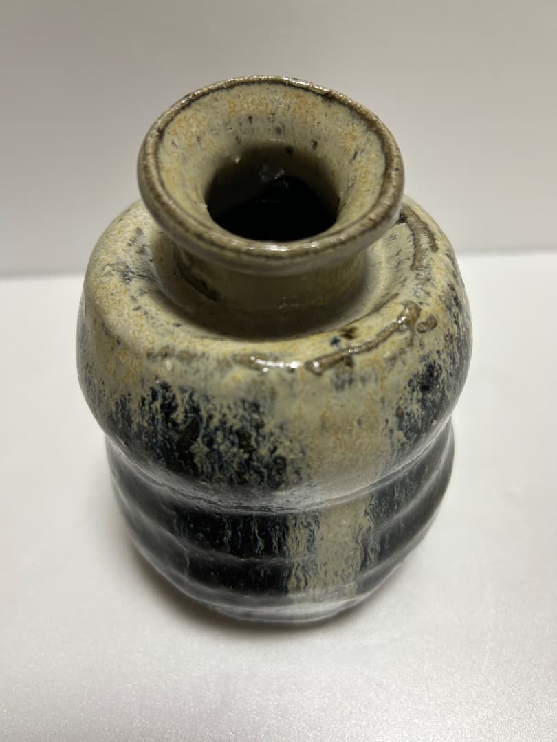 朝鮮唐津 掛花入 (鏡山窯 井上東也)