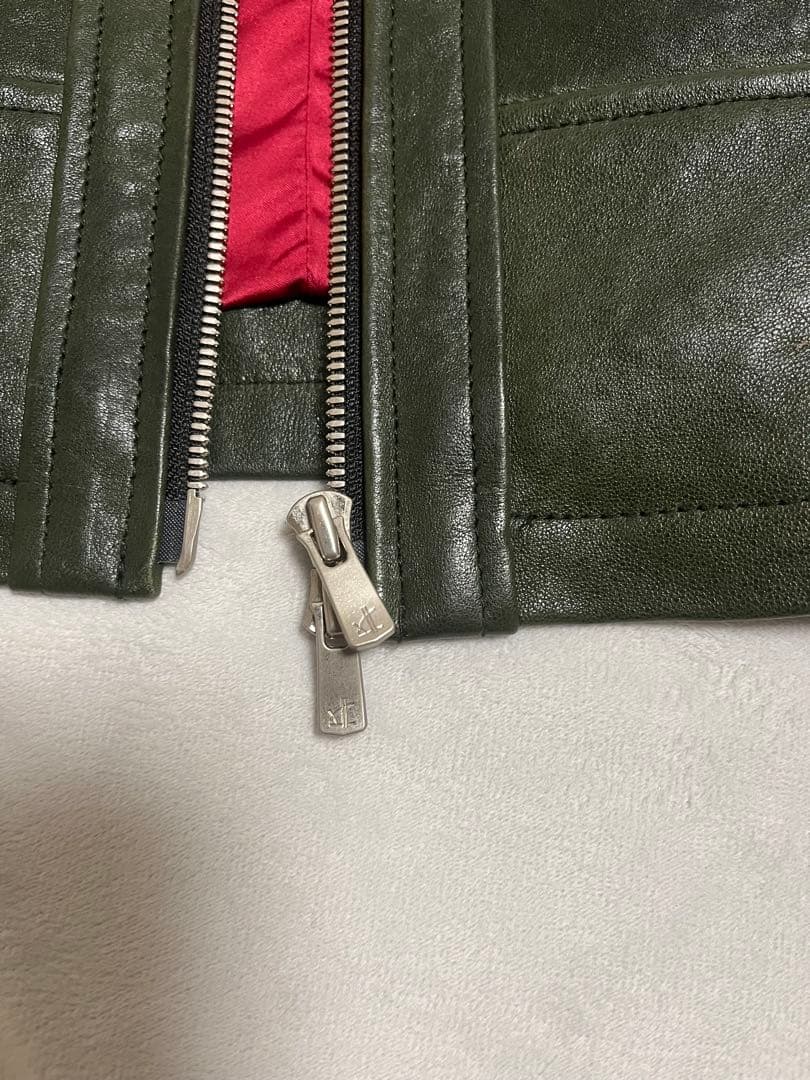 NO ID ノーアイディー　シープレザー　ライダース