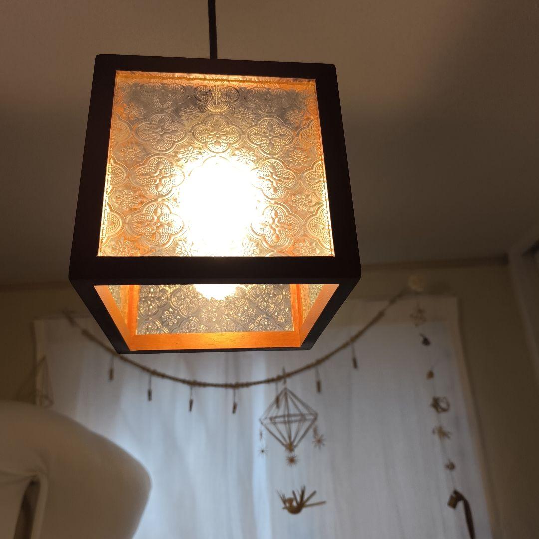 日本製 フローラガラス ペンダントライト 20W